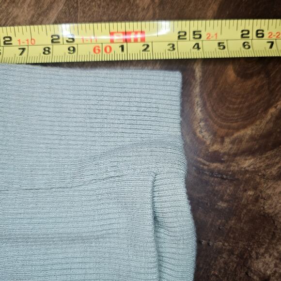 Athleta Super Soft Stretchy Crew Neck Long Sleeve Top Women Size S Sage Green - Picture 7 of 7